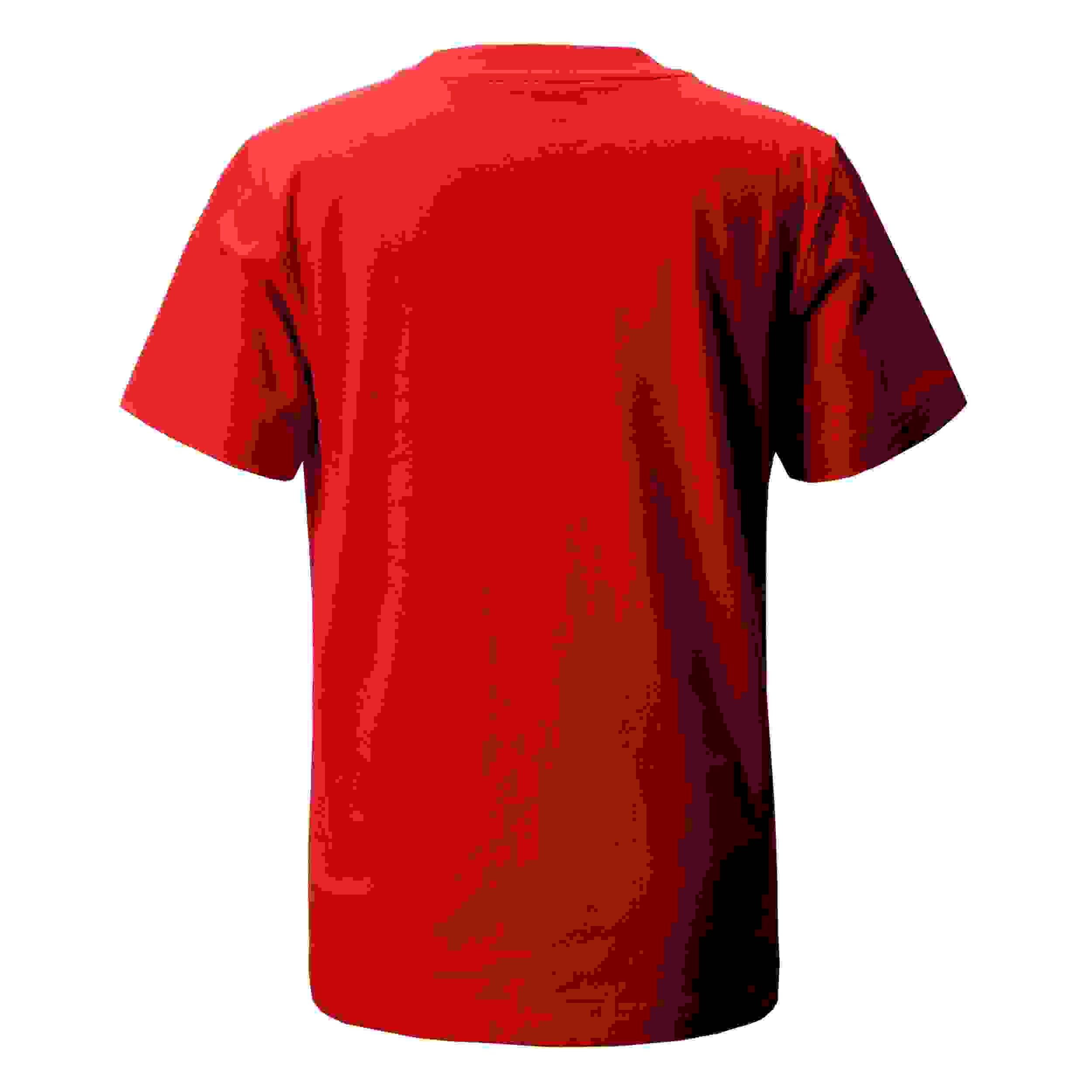 New Balance Patch Big Boys' Red Tee